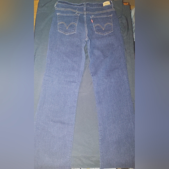 Vintage Levis 512 Jeans Womens 12 Blue Perfectly Slimming Bootcut Denim Flare - Picture 3 of 5